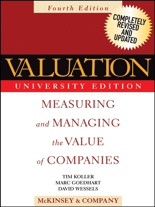 Title details for Valuation by McKinsey & Company Inc. - Available